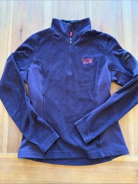 Mountain Hardwear Women's Half-Zip Fleece Pullover - Plum